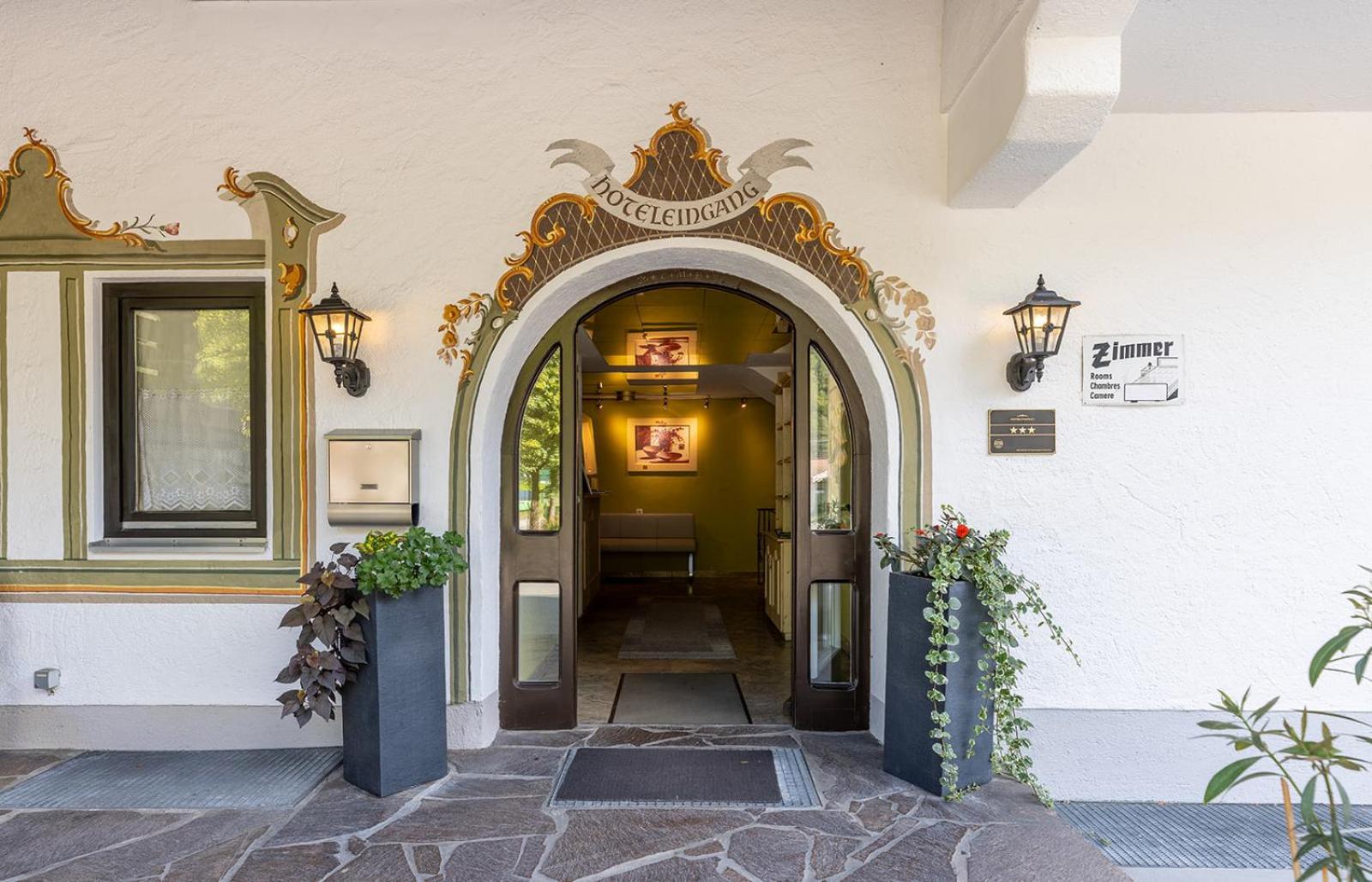Hotel Alpenhof Oberau  Esterno foto
